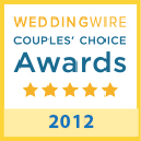 weddingwire award 2012